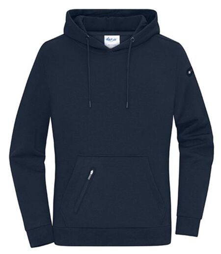 Sweat à capuche - Femme - 8045 - bleu marine