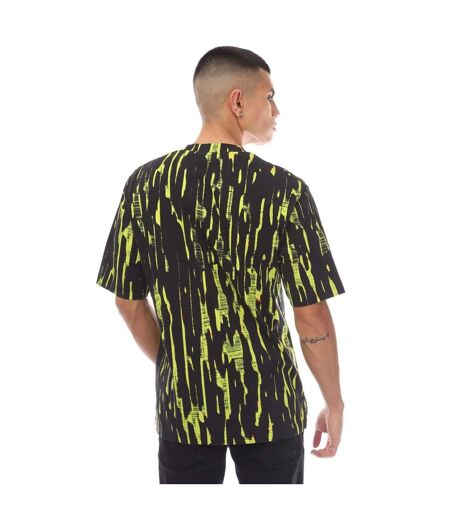 Mens All-over Print T-shirt Yellow Ambush