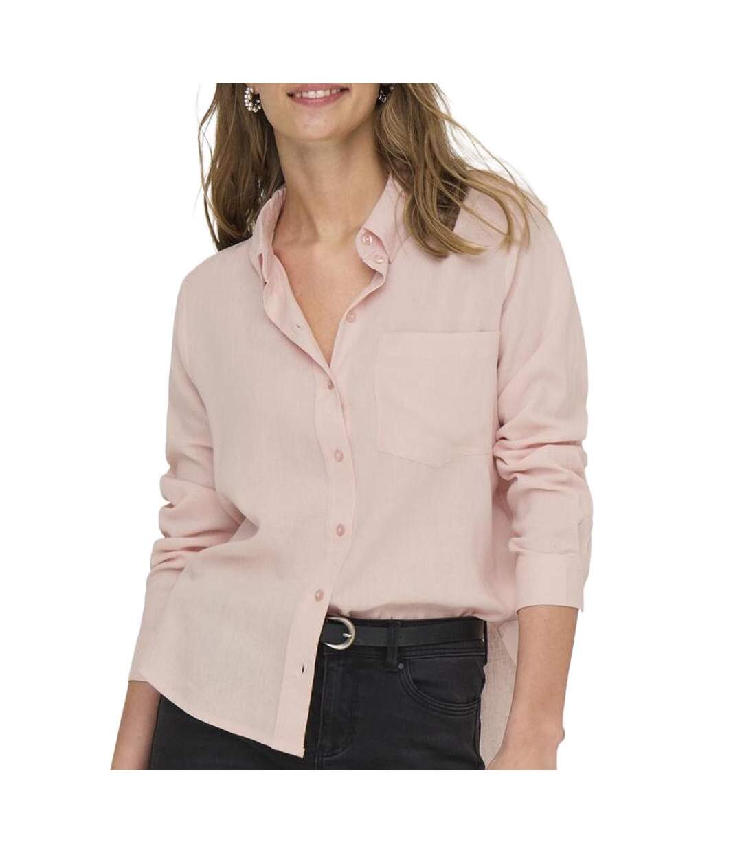 Chemise rose femme jdy naja-1