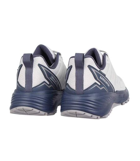 Baskets Caracal Homme Blanc Cassé Bleu Marine Karrimor