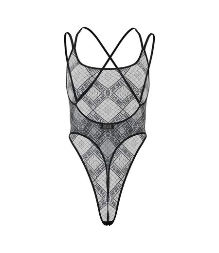 Body Motif/style Logo Partout Brita Femme Noir Diesel