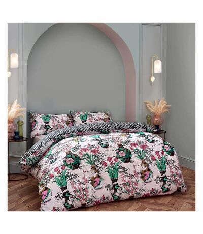 Furn Ishiko Floral Duvet Set (White) - UTRV2932