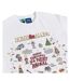 T-shirt Noël Adulte Blanc Home Alone-3
