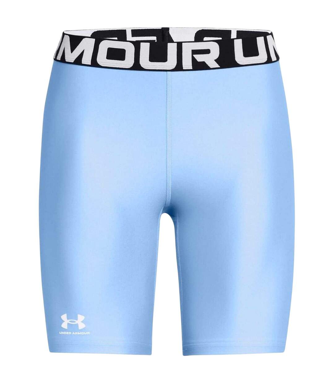 Womens/ladies Armour Fitted Compression Shorts Blue Under Armour-2