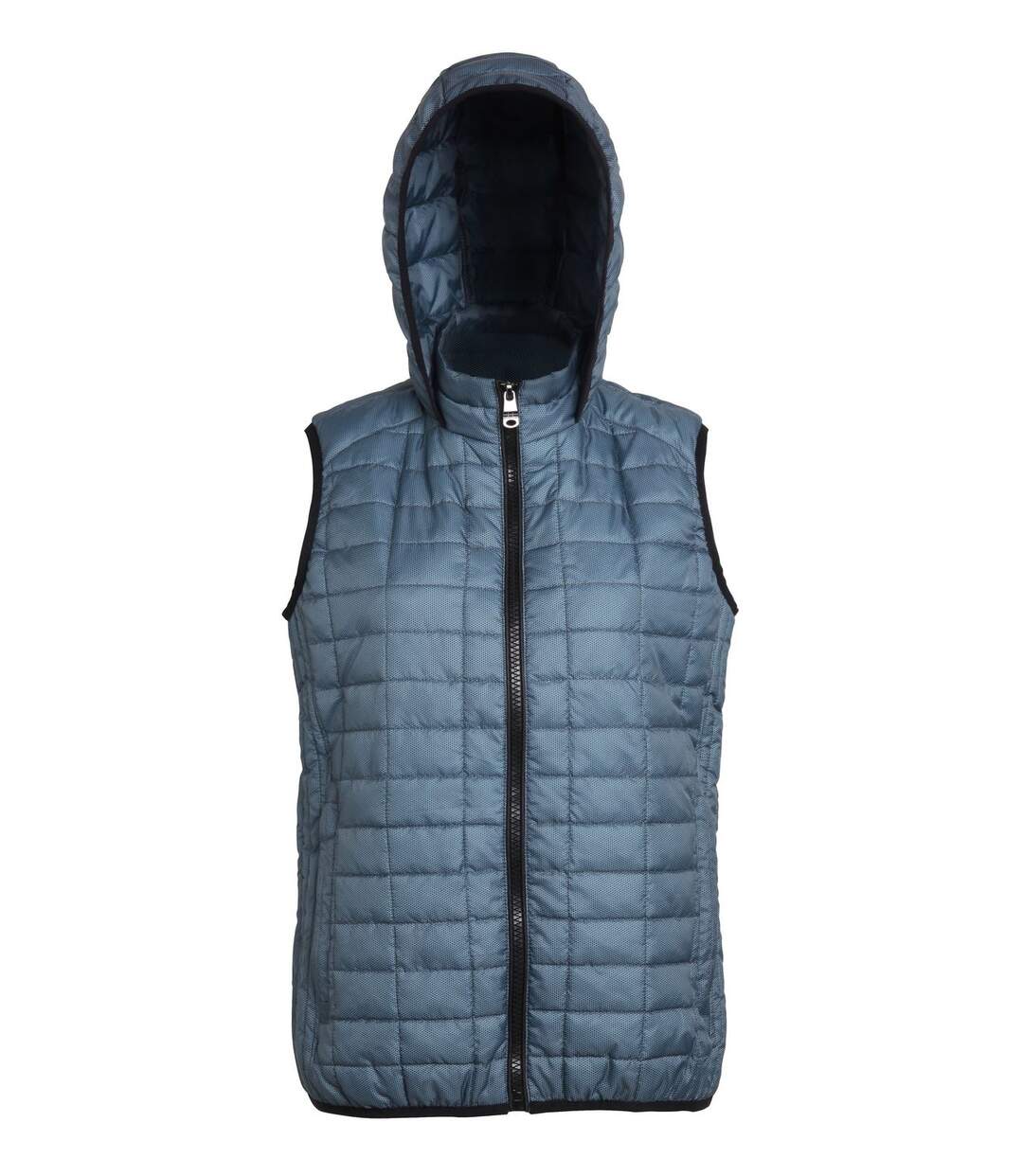 Doudoune gilet sans manches pour femme - TS24F - gris