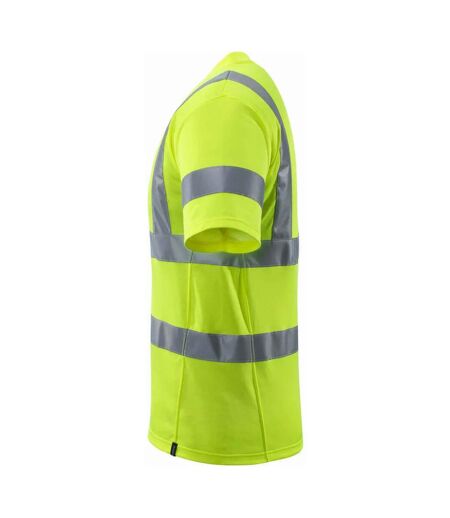 T-shirt Safe Classic Homme Jaune Fluo Mascot