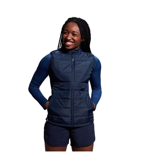 Womens/ladies Elite Micro-lite Gilet Navy Canterbury