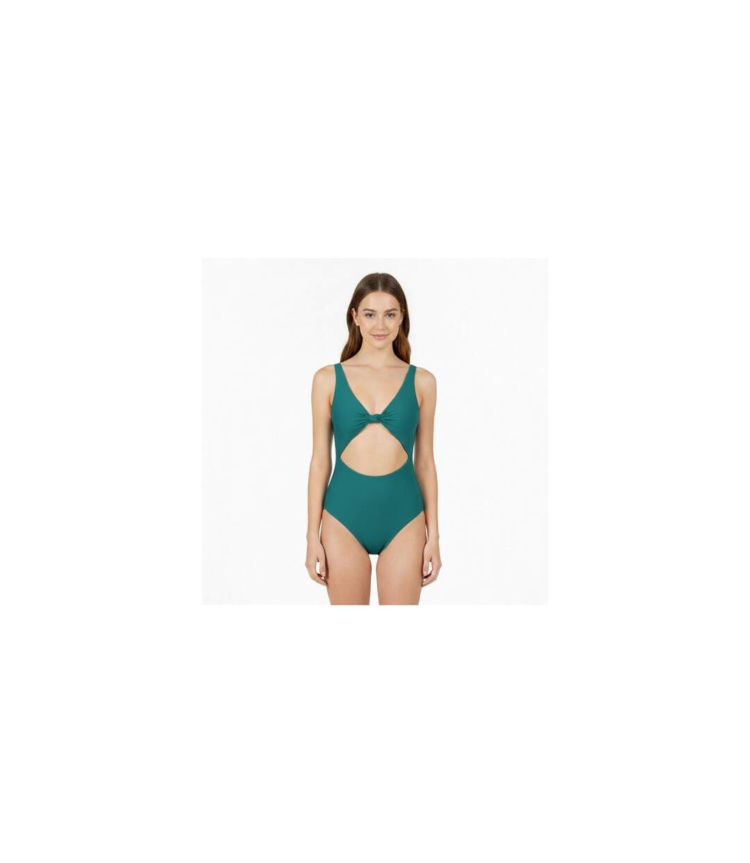 Womens/ladies Knotted One Piece Swimsuit Poseidon Jack Wills-1