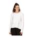 Regatta Womens/Ladies Narine Marl Sweatshirt (White) - UTRG8821