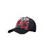 Casquette trucker avec filet bi-matière Flower Rock'n Free Life-1