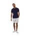 Polo Manches Courtes Rocco Homme Bleu Marine Threadbare-1
