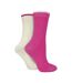 2 paires de chaussettes de lit en cachemire doux pour femme-1