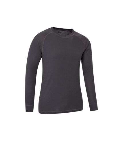 Pack of 2  Mens talus base layer top  charcoal Mountain Warehouse