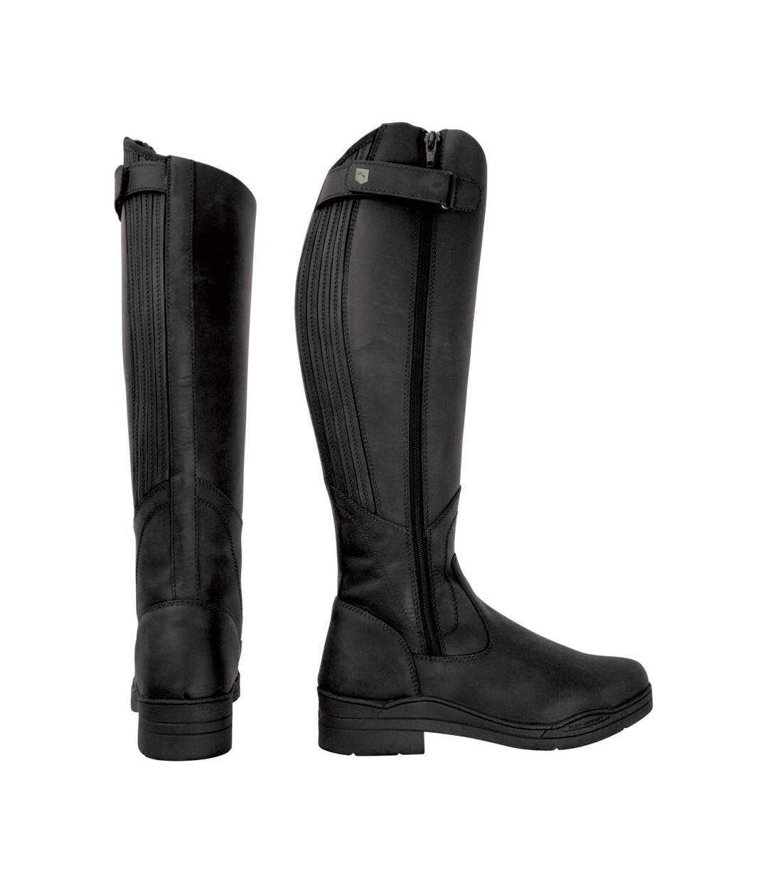 Bottes d'équitation londonderry winter country adulte noir HyLAND-3