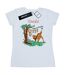 Disney - T-shirt BAMBI TILTED UP - Femme (Blanc) - UTBI15450-1