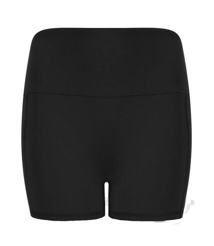 Tombo Womens/Ladies Pocket Shorts (Black)