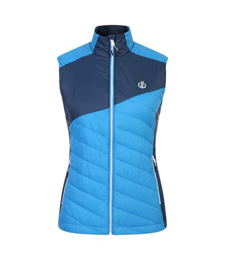 Womens/ladies Ascending Gilet Swedish Blue Moonlight Denim Dare 2B