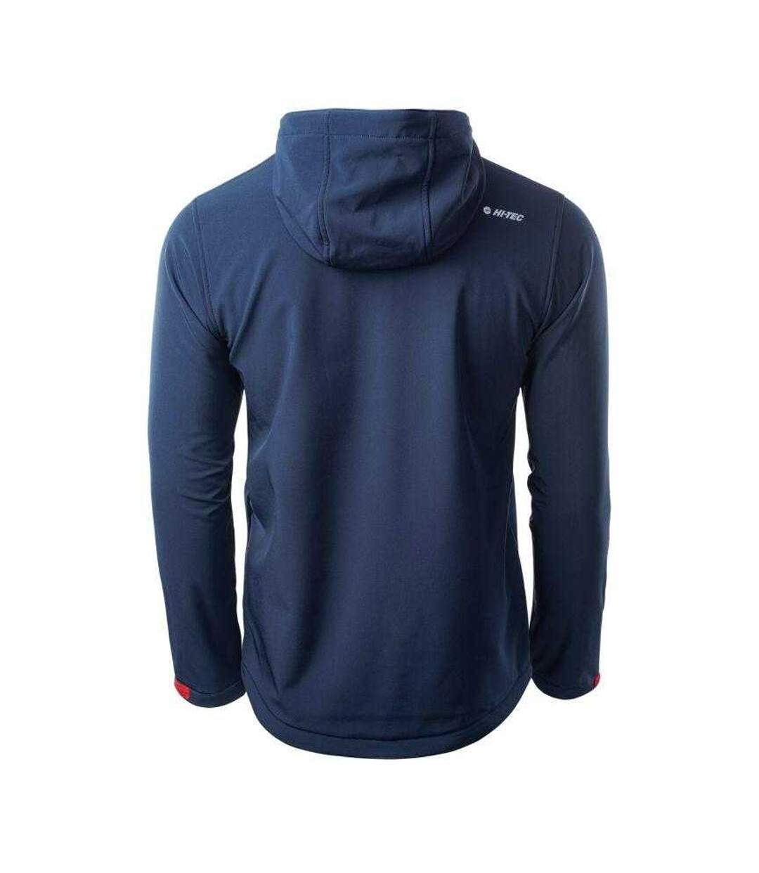Veste Softshell Caen Homme Bleu Marine Foncé Hi-Tec-2