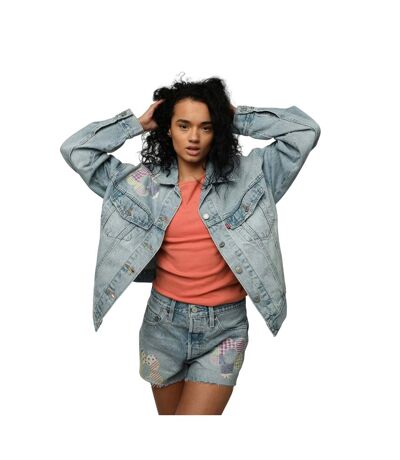 Womens/ladies 90´s Trucker Jacket Light Blue Levis