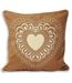 Riva Home Scandi Valentine Cushion Cover (Caramel)