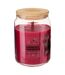 Bougie Parfumée en Verre Vicky 435g Framboises Gourmandes-1