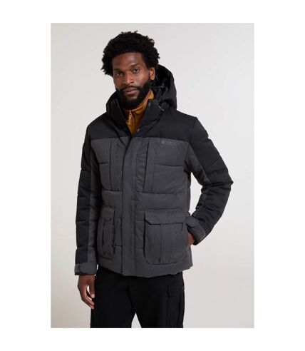 Doudoune matelassée shock homme charbon Mountain Warehouse