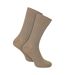 2 Pairs Mens Organic Cotton Camel Wool Socks - Warm Comfort for Everyday Wear-1