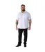 Chemise Manches Courtes Lucas Homme Blanc Duke-4