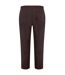 Mens Fleece Joggers Dark Chocolate Brown Firetrap-2