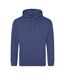 Sweat À Capuche College Adulte Bleu Denim Awdis-1