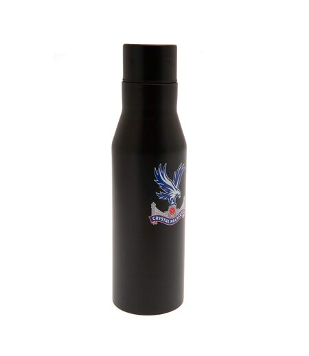 Crystal Palace FC Crest Thermal Flask (Black/Blue/Gray) (One Size) - UTTA10454