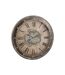 Paris Prix - Horloge Murale mécanisme Apparent 80cm Gris