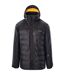 Veste D'hiver Helmir Homme Noir Jaune Orangé Vif Hi-Tec-1