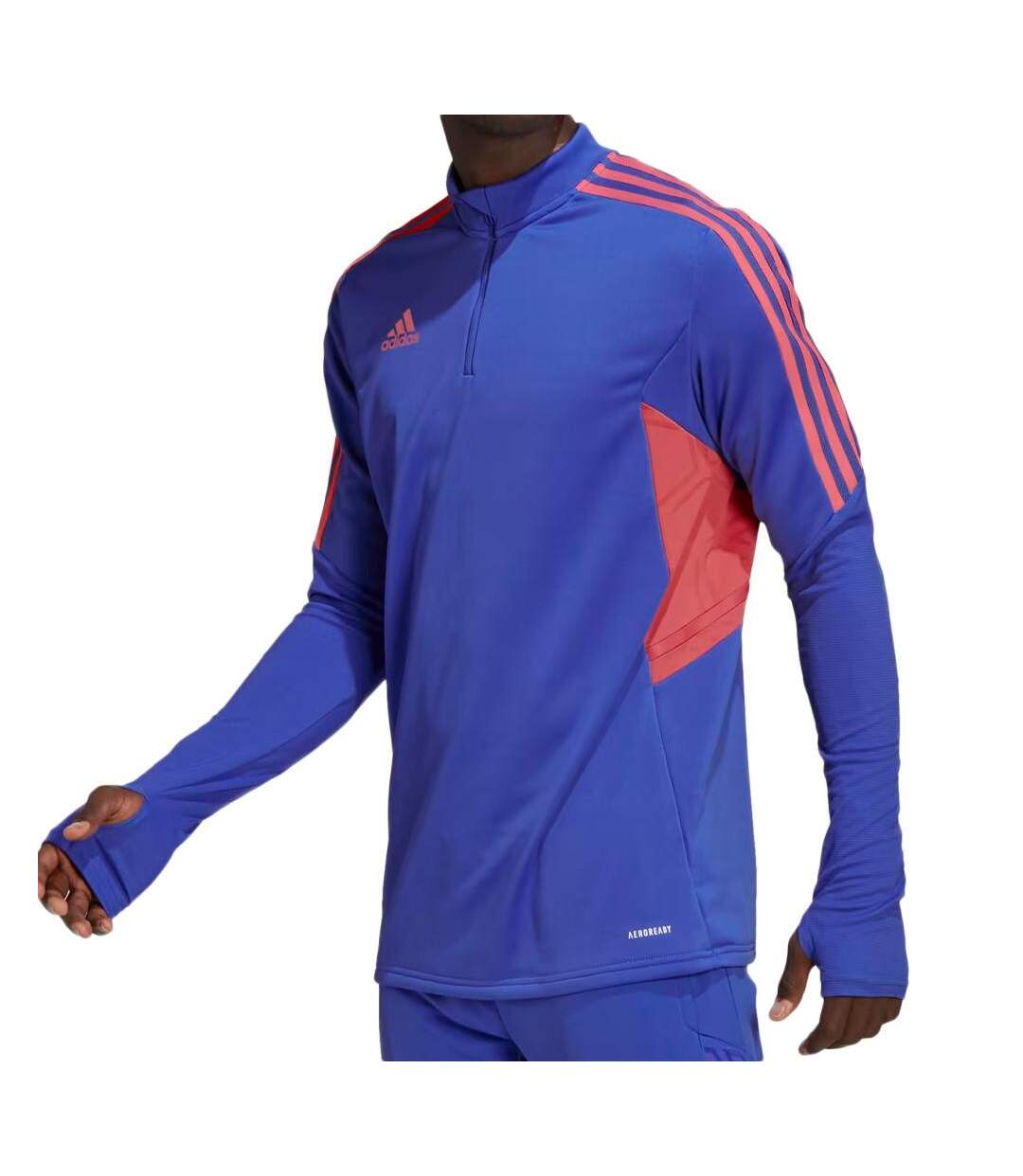 Sweat Bleu Roi Homme Adidas Convio 22 Predator - L