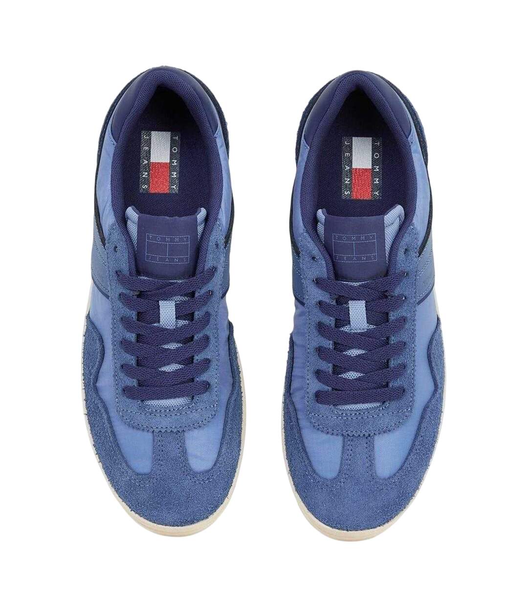 Mens Suede Low Cut Trainers Navy Tommy Jeans-3