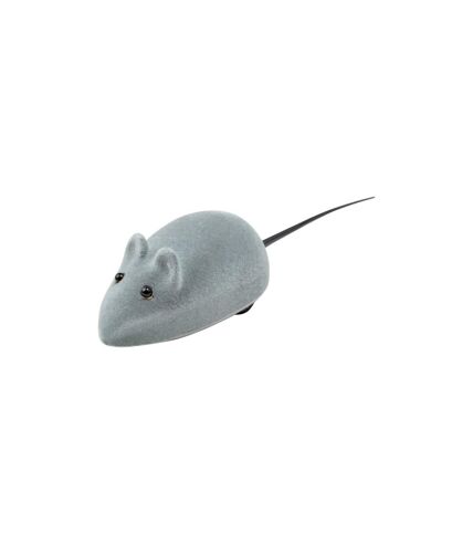 Jouet pour Chat Souris Mécanique 18cm Gris