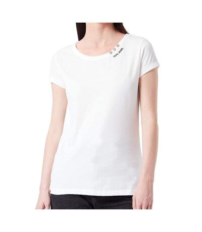 T-shirt Blanc Femme Pepe jeans Ragy - M