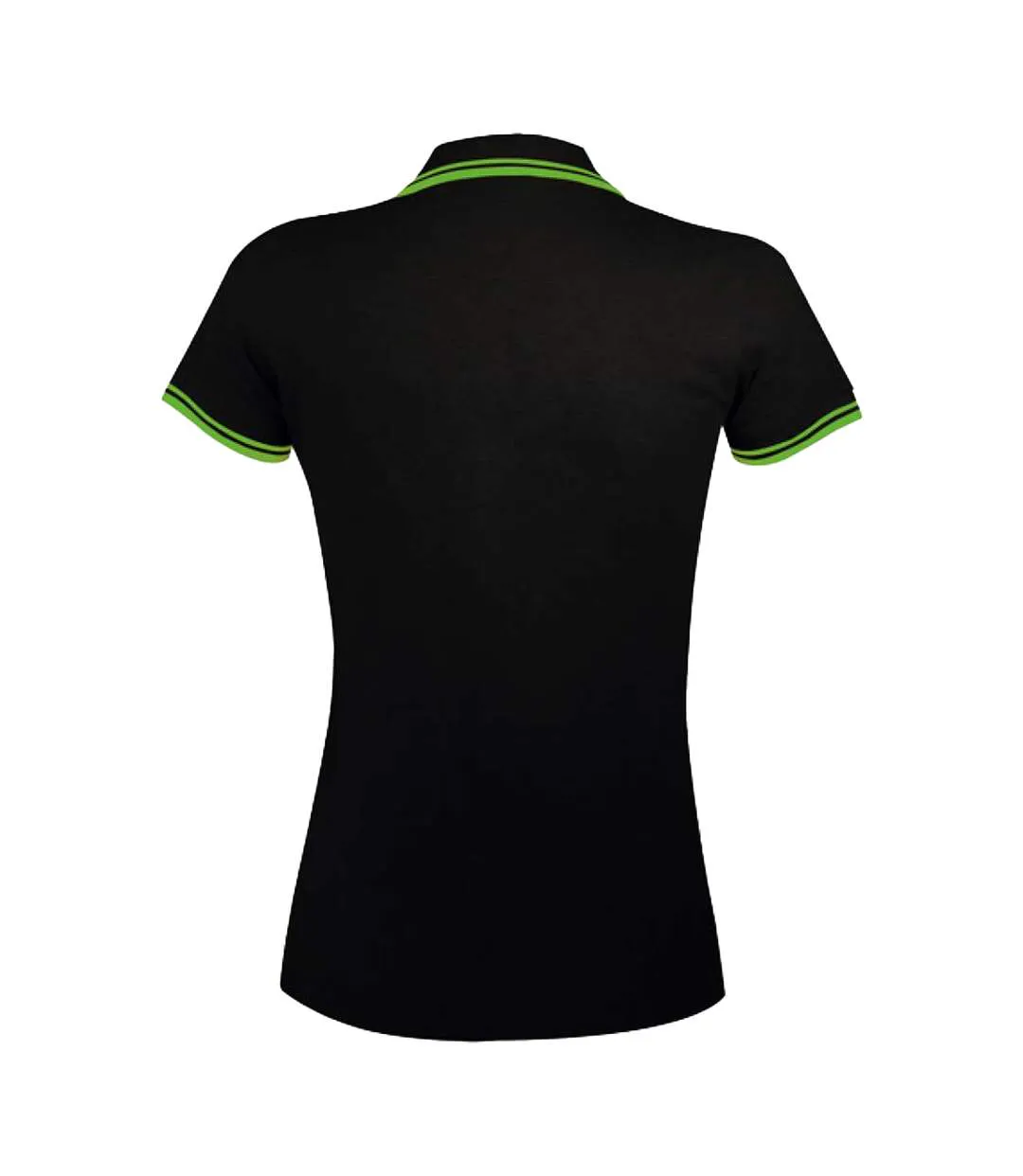 Polo Pasadena Femme Noir Vert Clair SOLS-2