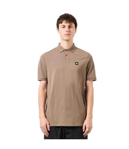Polo Style Badge Caneiros Homme Marron Weekend Offender
