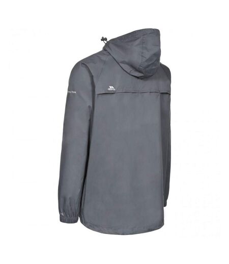 Veste Imperméable Qikpac Adulte Gris Anthracite Trespass