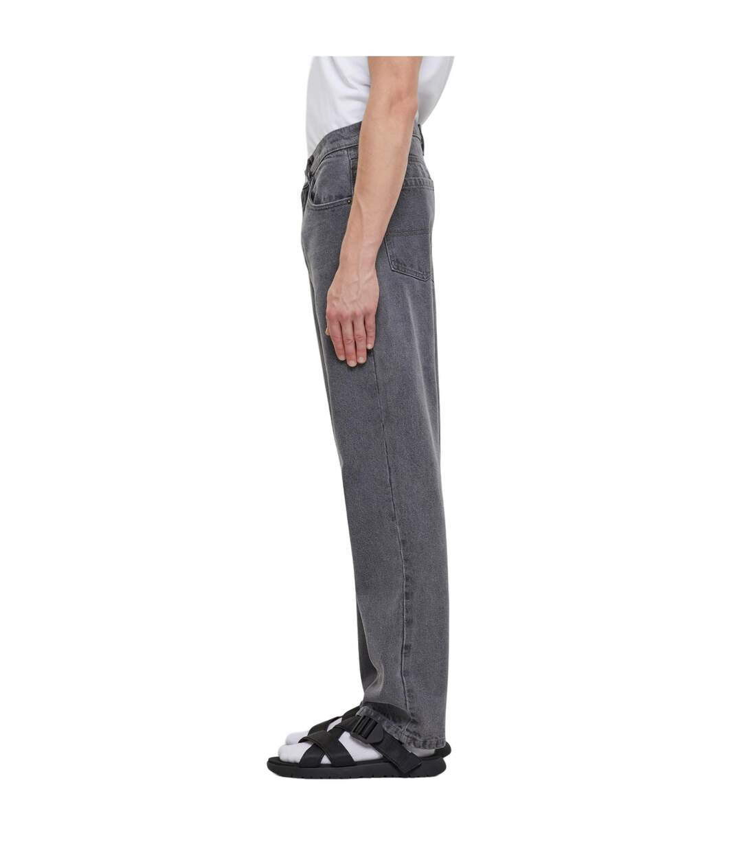 Jean Homme Gris Délavé Urban Classics-3