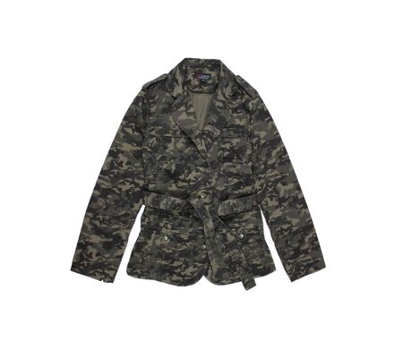 Veste Saharienne Femme Malice1 Motif Camouflage