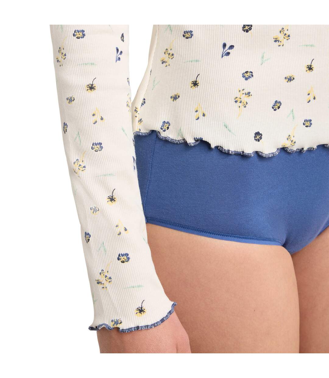 Haut de pyjama manches longues Soft Blush-4