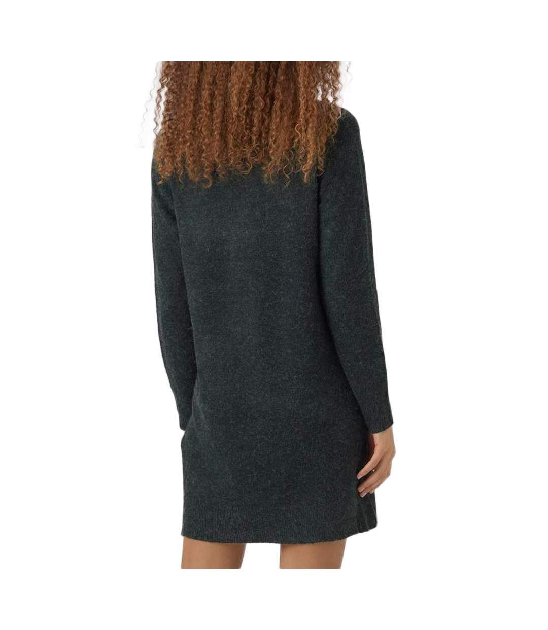 Robe grise femme vero moda 10215523 - l-2