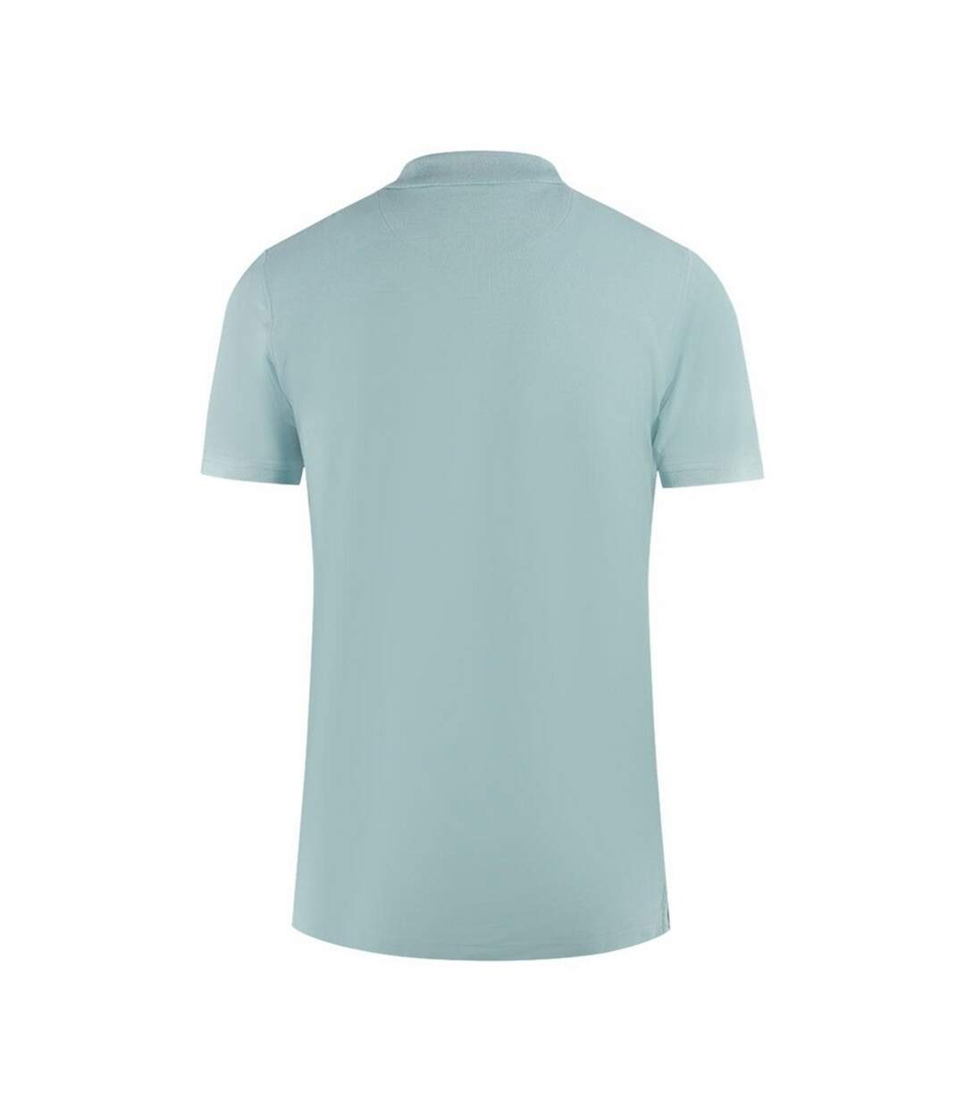 Mens Boxed Logo Polo Shirt Sky Blue Aquascutum-2