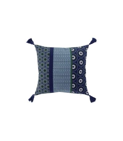 Housse de Coussin Déco Catalaya 40x40cm Bleu