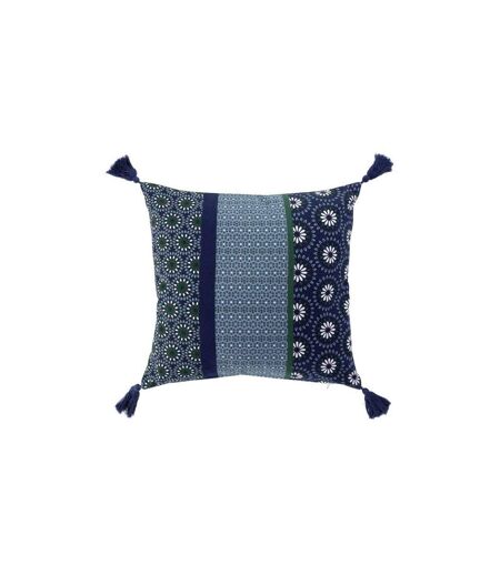 Housse de Coussin Déco Catalaya 40x40cm Bleu