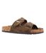 Sandales Pecan Femme Vert De Gris Lunar-1