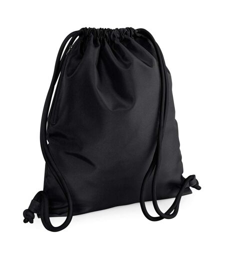 Sac à cordon icon taille unique noir / noir Bagbase