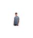 Mens Essential Cotton T-shirt Mineral Blue Jerzees-1
